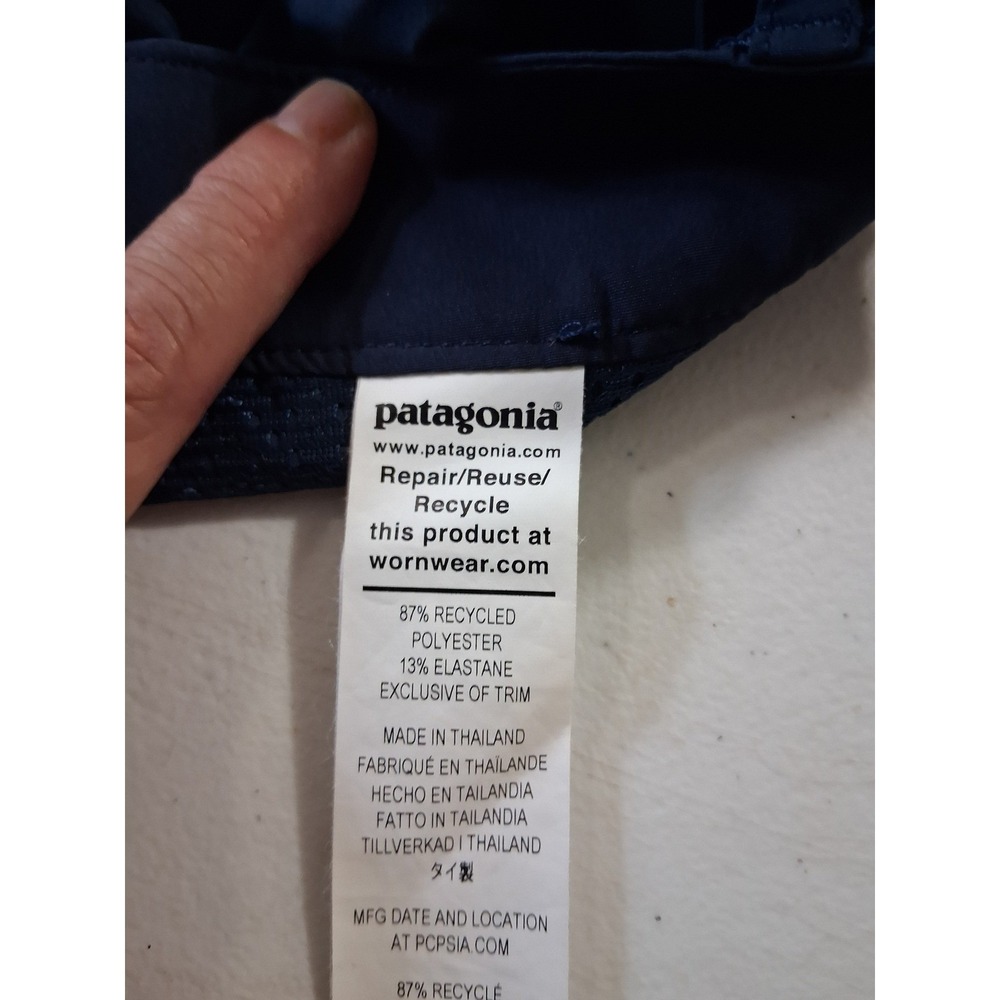 Patagonia Mens teal  Quandary Shorts 9 Inch Inseam Stretch Hiking 86475 SP22 - Picture 3 of 10
